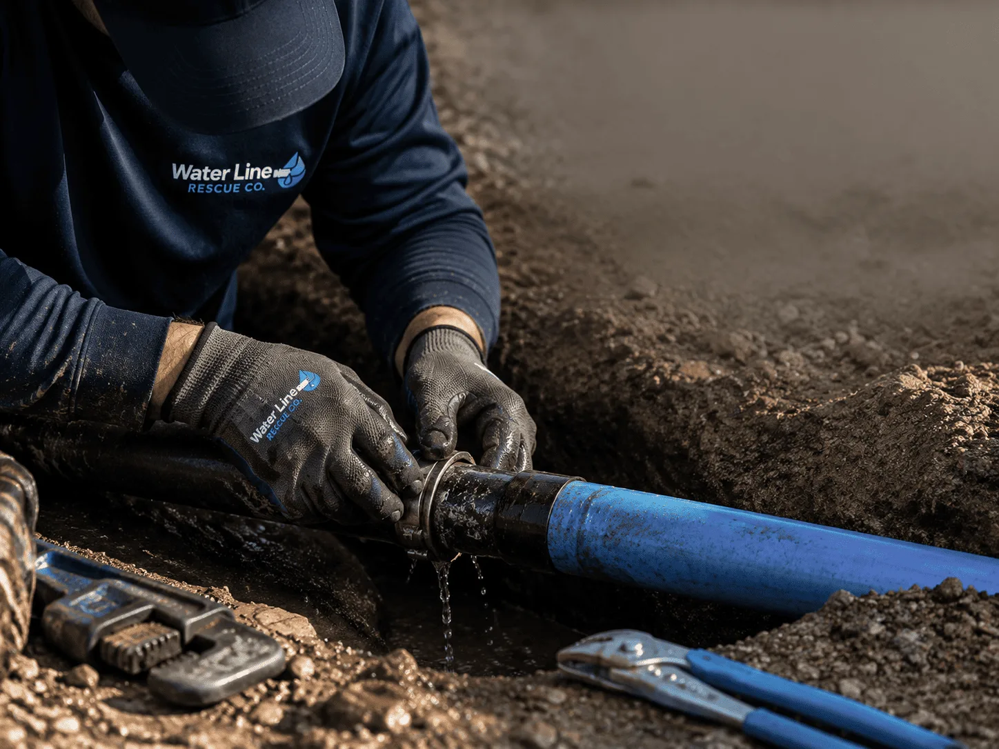 Why choose Water Line Repair in Claremont, IL